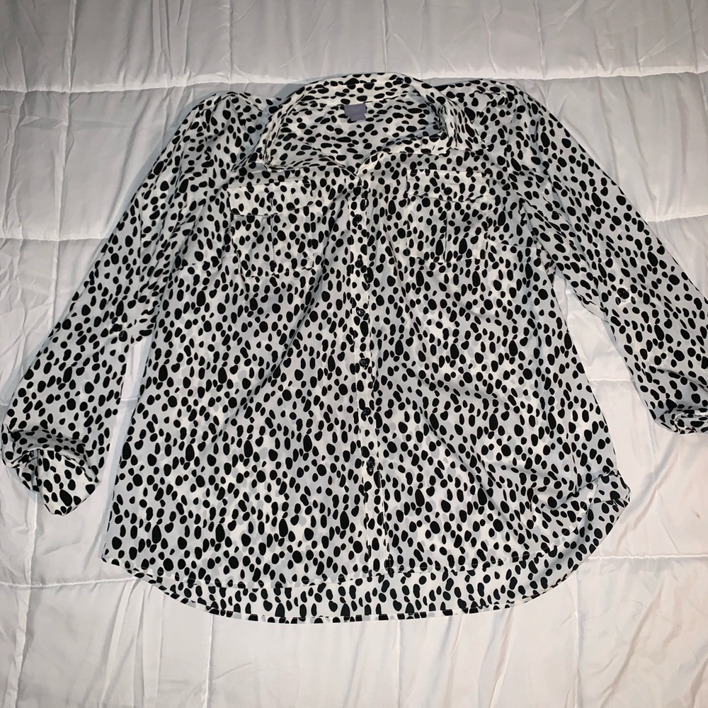 Plus size blouse